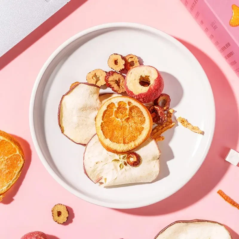 独立包装苹果山楂茶红枣陈皮茯苓山楂苹果茶袋泡茶酸甜女神茶.