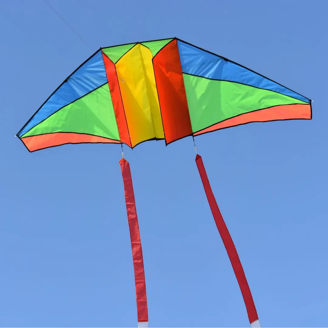 2.4米炫彩潍坊风筝特大滑翔机风筝