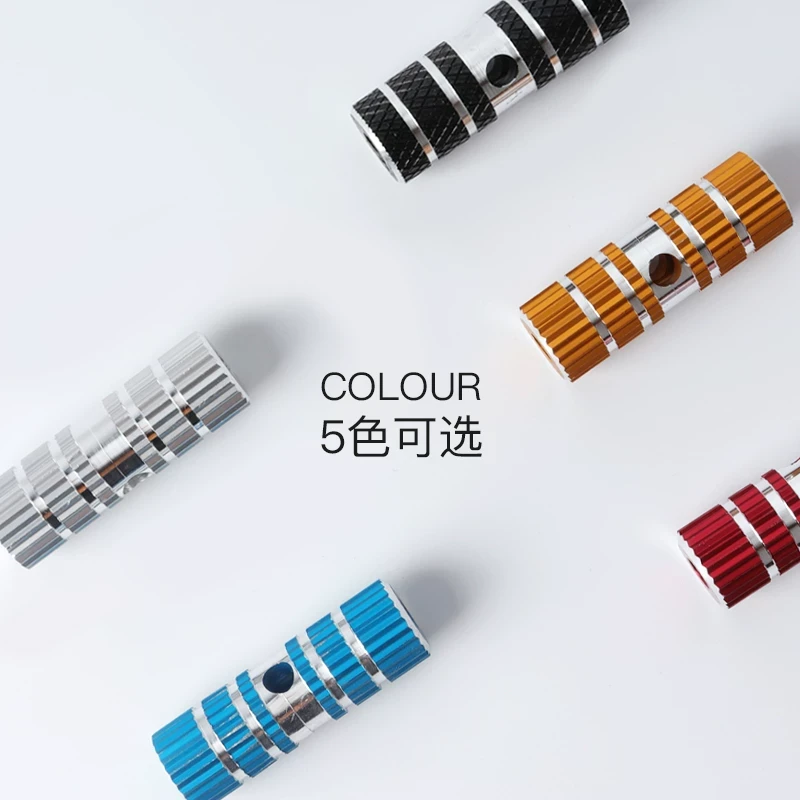 山地自行车火箭筒后轮脚踏板通用后座踏杆脚蹬子放脚站人踩脚配件