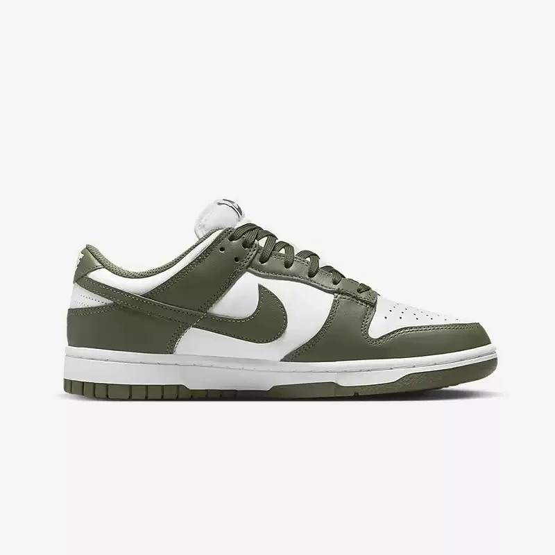 NIKE/耐克Dunk Low 白橄榄绿女子低帮复古休闲运动板鞋DD1503-120