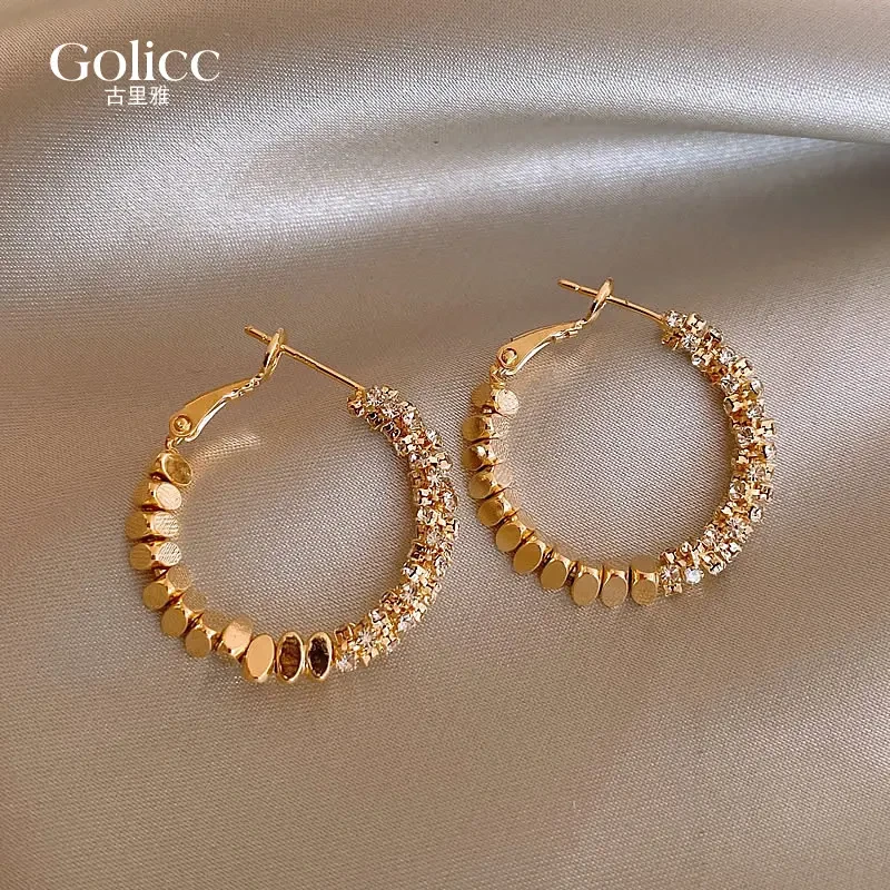 925银耳饰 碎银子高级感耳环秋冬小众轻奢设计感气质网红ins