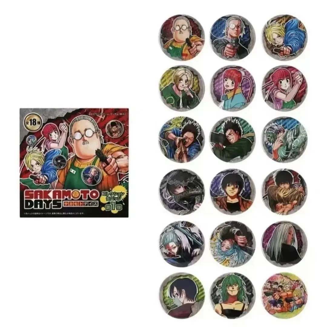 【坂本日常】JS 原画吧唧 1弹 盲盒代拆