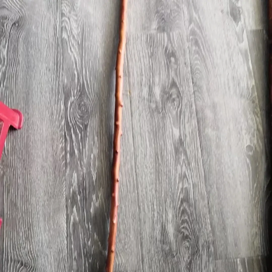 149号纯手工制作红果木老人防滑拐杖