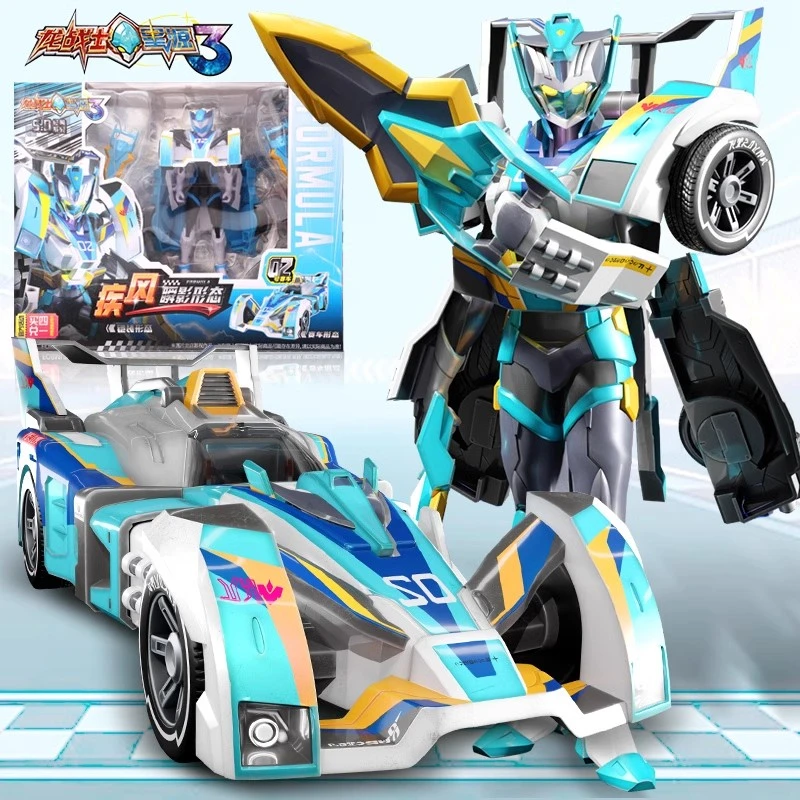 正版龙战士星源3疾风瞬影形态变形机器人儿童玩具男孩兴缘原愿三