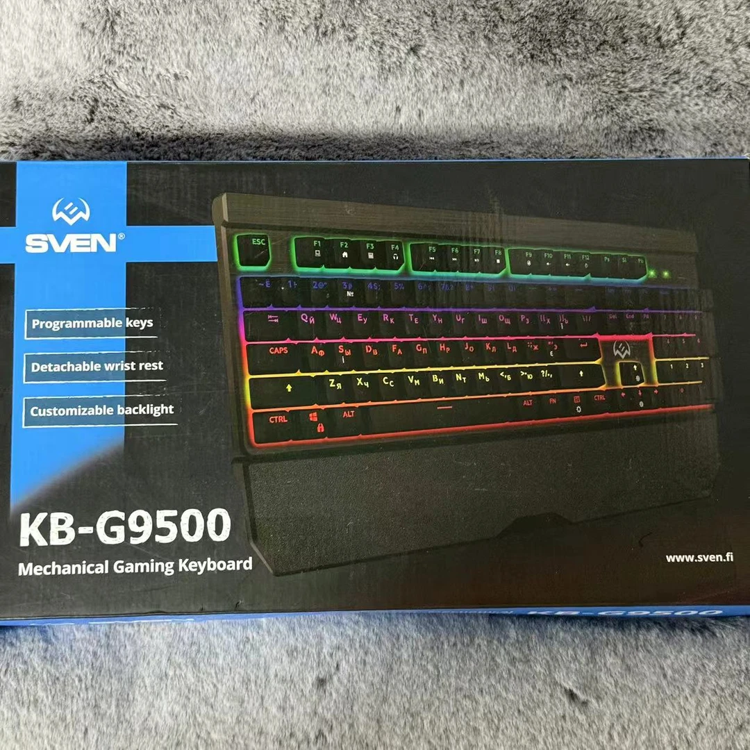 准新品  SVEN KB-G9500 机械游戏键盘