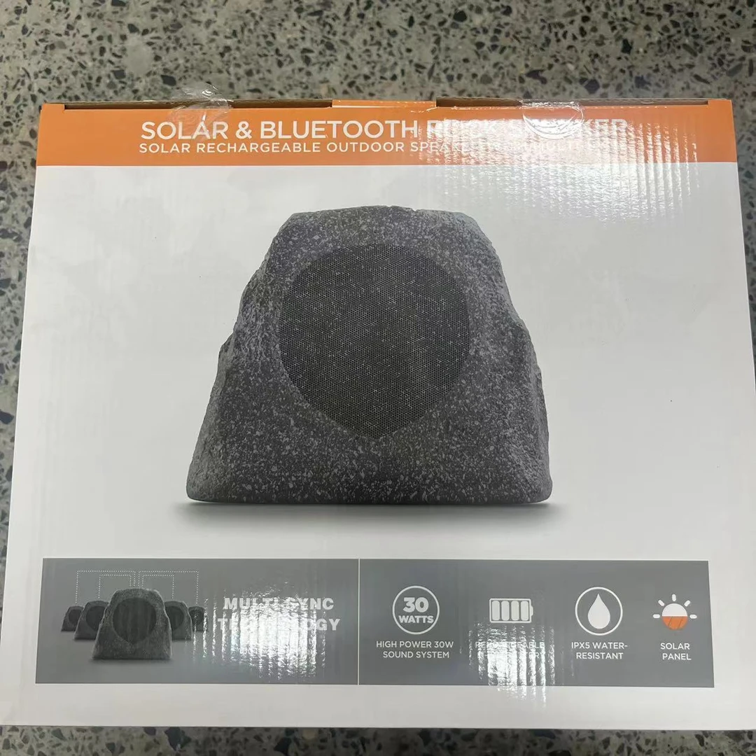 准新品  品牌音响仿生石头