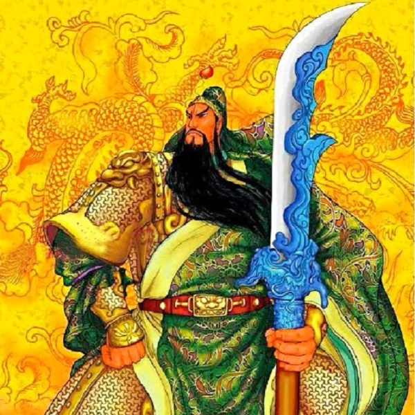 法国DMC十字绣-关公财神爷订制慎拍