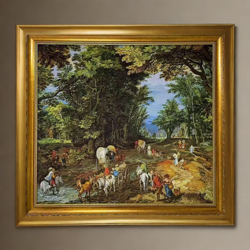 法国DMC十字绣欧式梦幻森林十字绣-经典名画迁移订制慎拍特价款