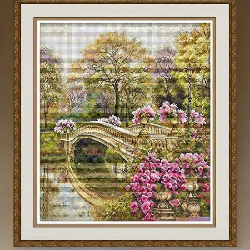 法国DMC十字绣-财姐专属花廊