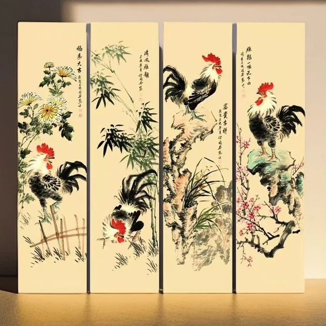 法国DMC十字绣-轻奢中国风梅兰竹菊大吉大利