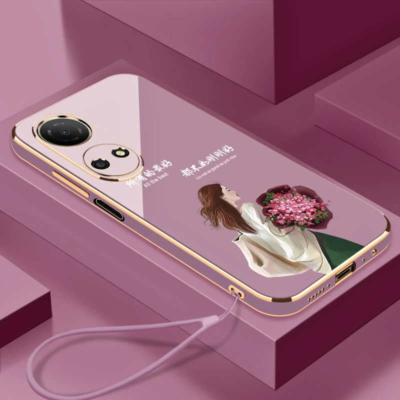 适用于畅玩30Plus手机壳生活是自己的全包镜头硅胶防摔电镀软壳