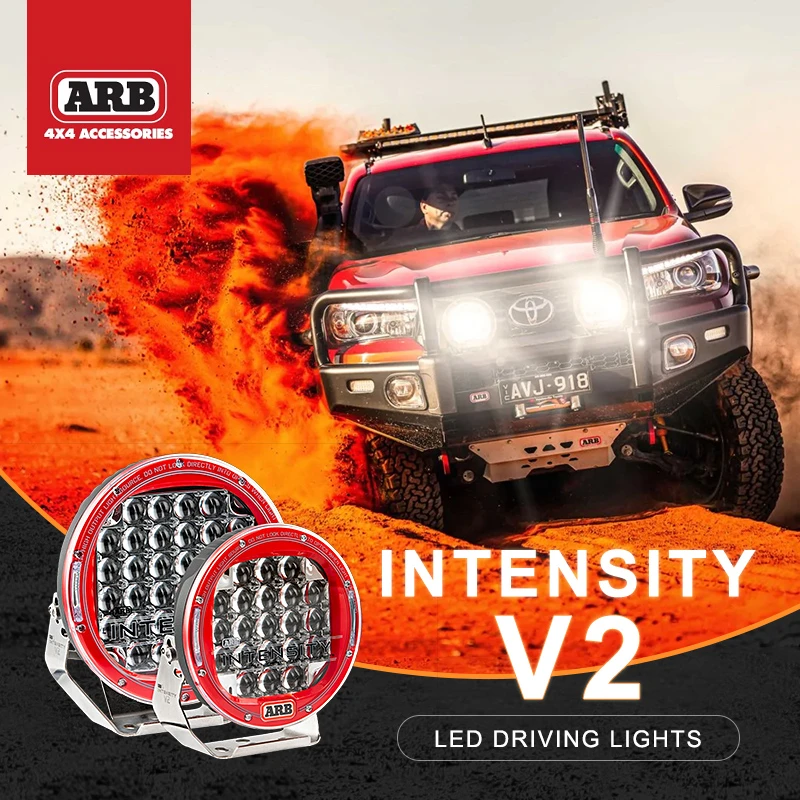 ARB射灯7寸9寸越野灯越野车改装灯车顶前杠强光灯雾灯LED辅助灯