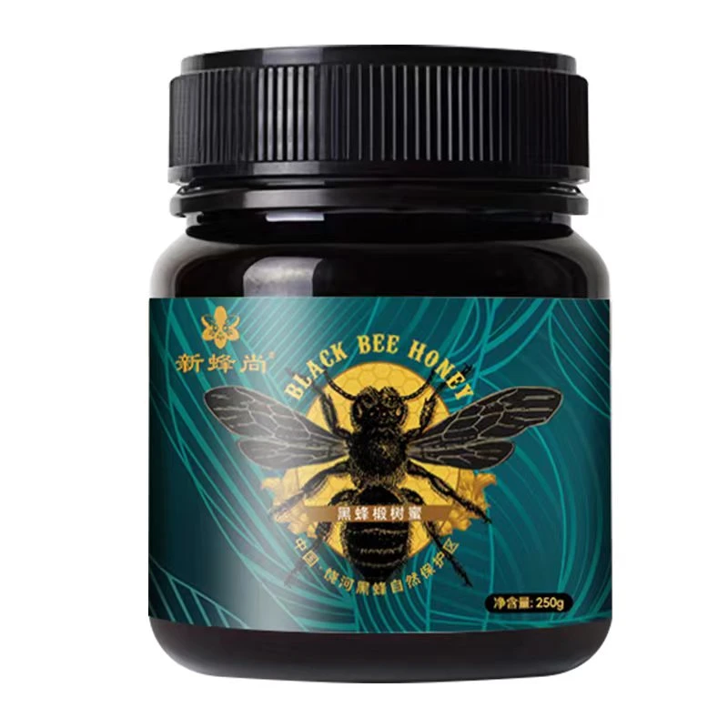 新蜂尚【美好中国丰收季】黑蜂椴树蜜天然成熟250g单瓶传统酿造纯正