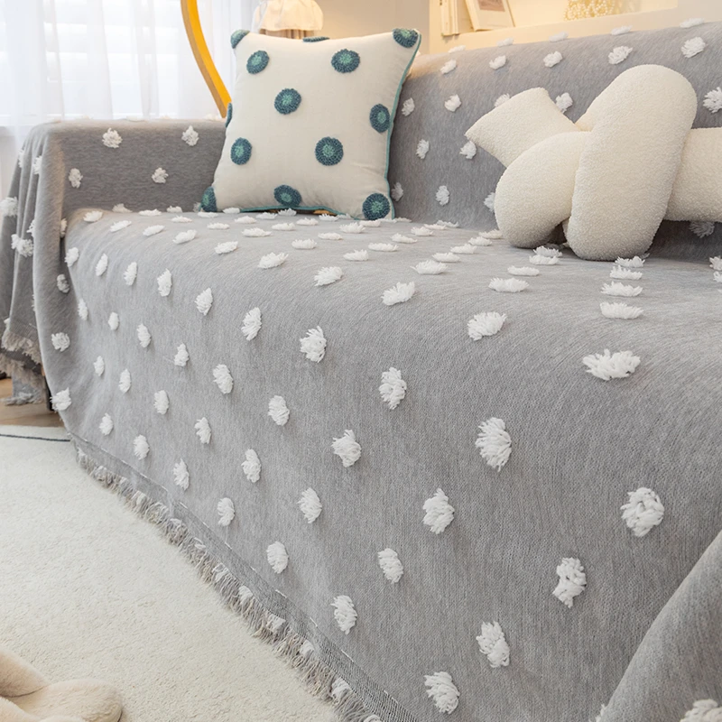 万能沙发巾简约北欧ins风盖布全盖沙发垫套罩盖毯单三人四季通用