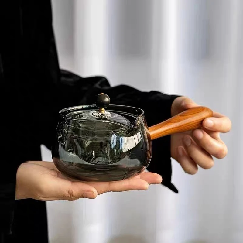 旋转逍遥壶小青柑专用泡茶壶功夫茶具套装急须壶家用侧把煮茶壶