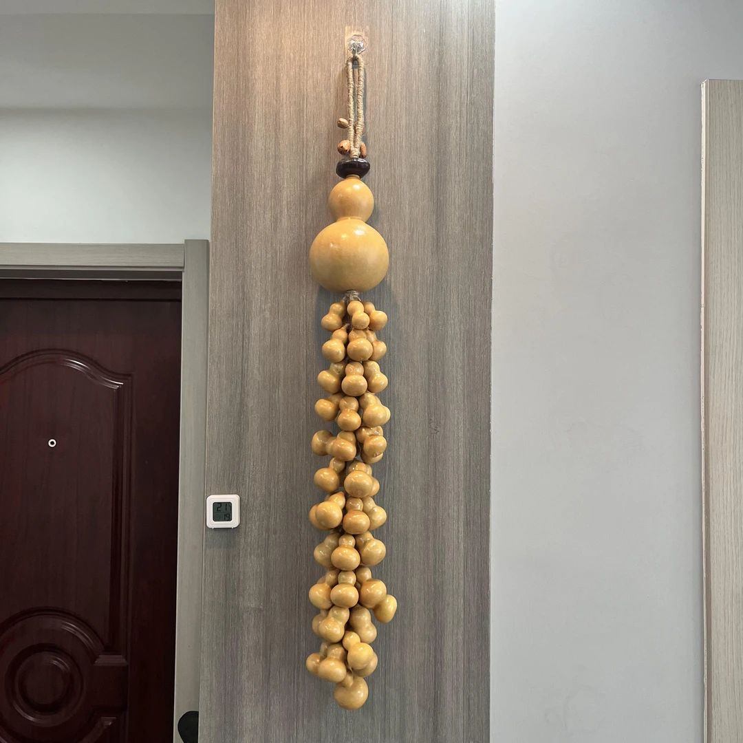 福特色手工挂件天然葫芦挂串家居客厅玄关办公室挂饰葫芦精致高档