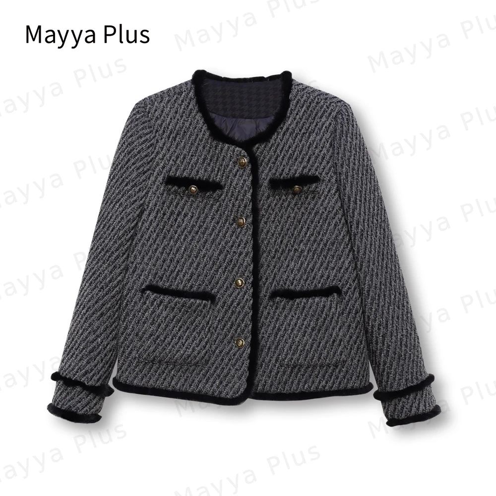 【米兰秀场】时尚气质显瘦百搭热力感羽绒服32347121