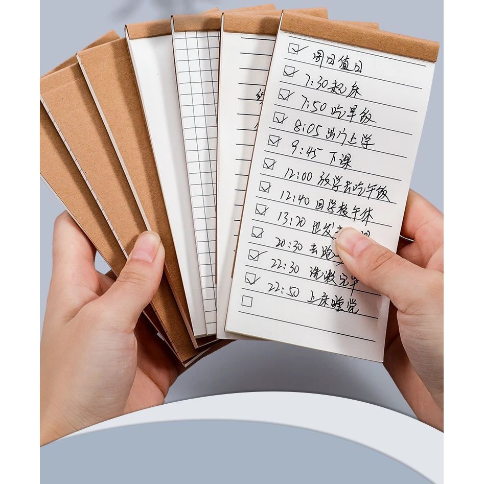 迷你便签本小本子可撕随身携带日程本子计划本单词本记事本口袋本