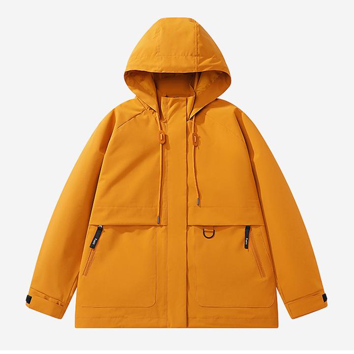 玫瑰故事刘亦菲同款冲锋衣外套运动户外休闲连帽防风冬季运动ins