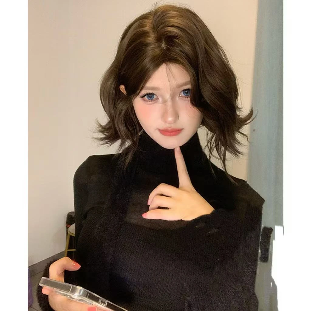 【NO退NO换】女日常网红短发卷发lolita夏季新款自然全头套