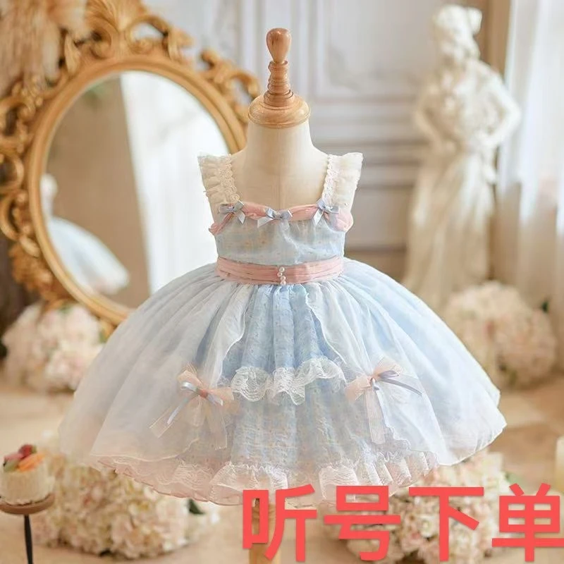 听号下单时尚款连衣裙（听号下单）洋气宝宝女童甜美女孩日常