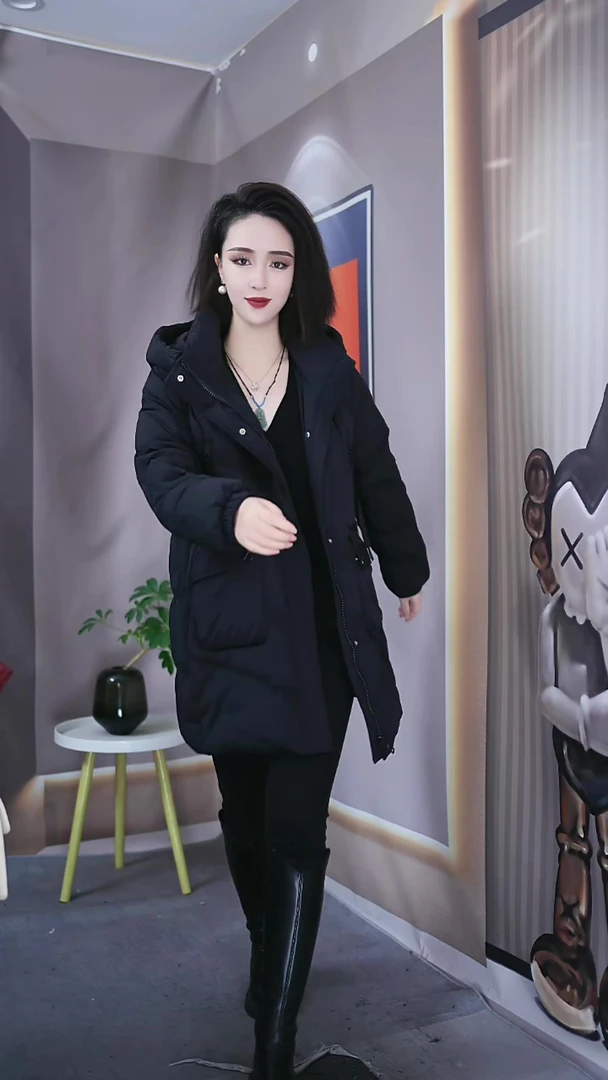 【上新定制】H.G560#-3新款减龄百搭羽绒外套