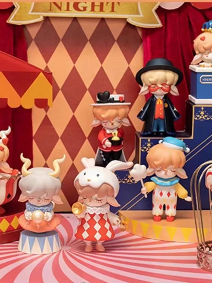 现货NFTBOX睡神奇幻马戏之夜盲盒系列马戏团潮玩手办摆件摆件礼物