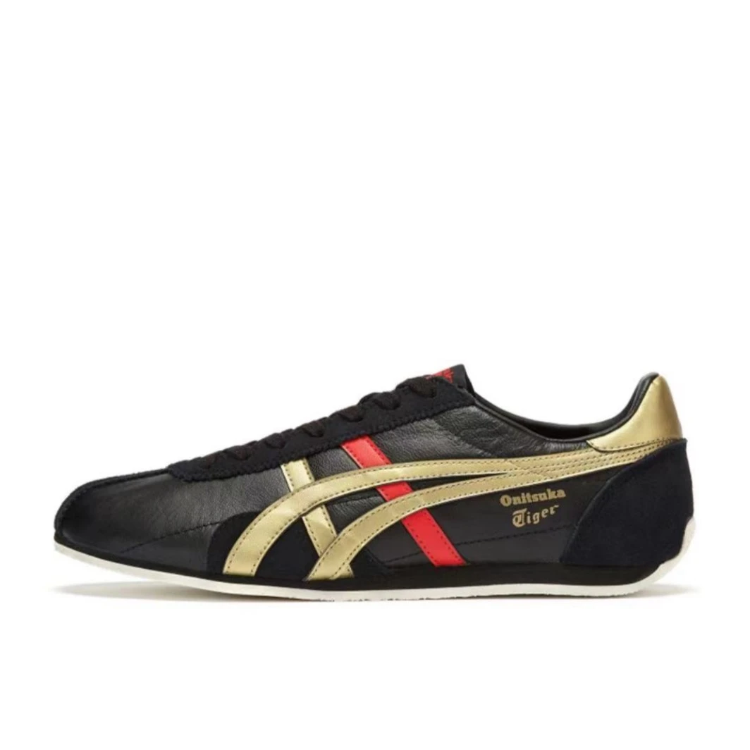 Onitsuka Tiger鬼塚虎 Runspark 黑金色 男女同款 1183B480-001