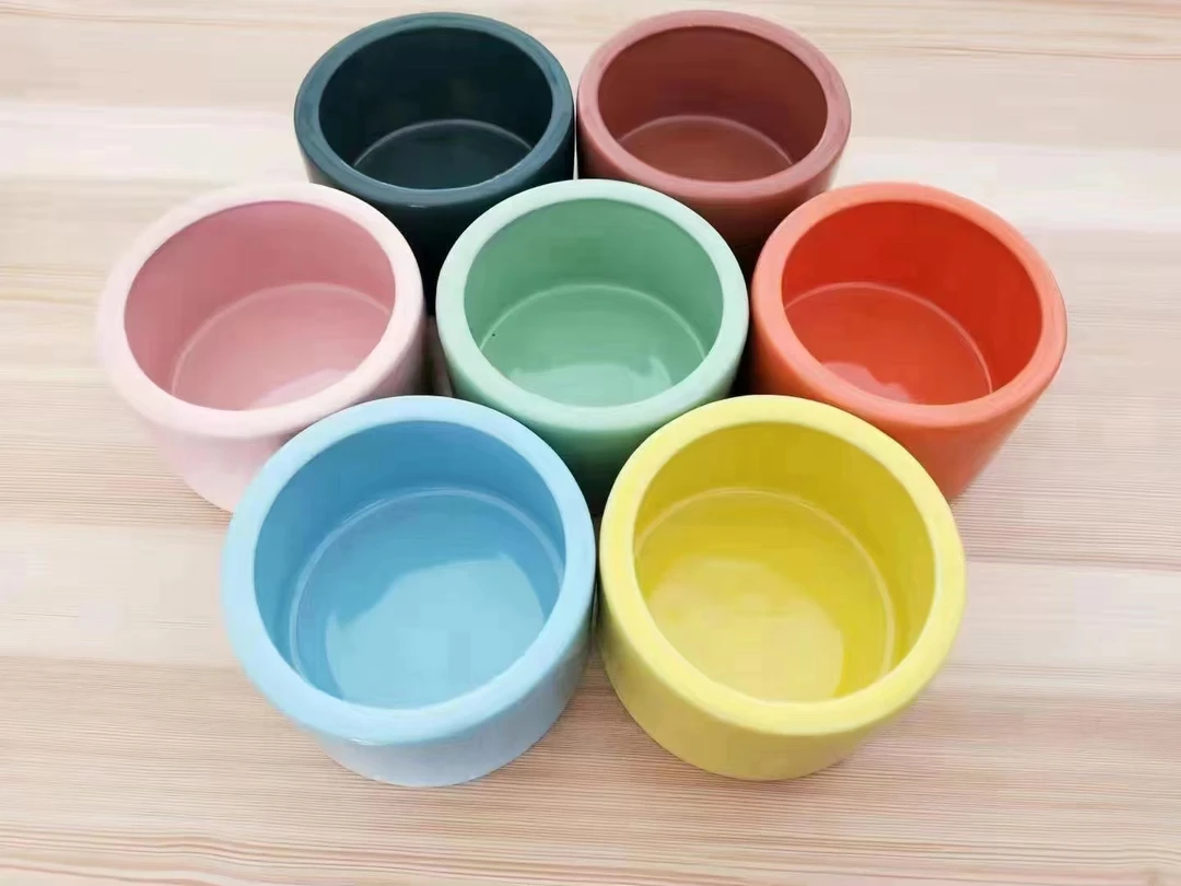 真彩瓷釉面，水食多用罐颜色随机5个