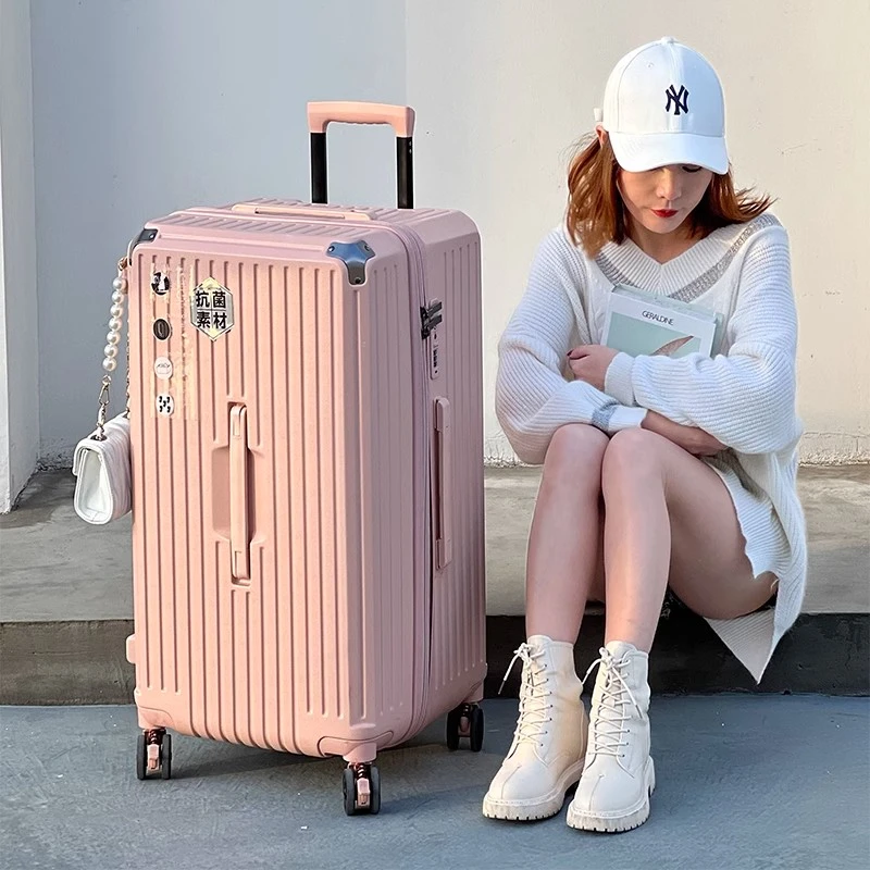多功能大容量行李箱女2024新款结实耐用加厚拉杆箱旅行密码箱子男