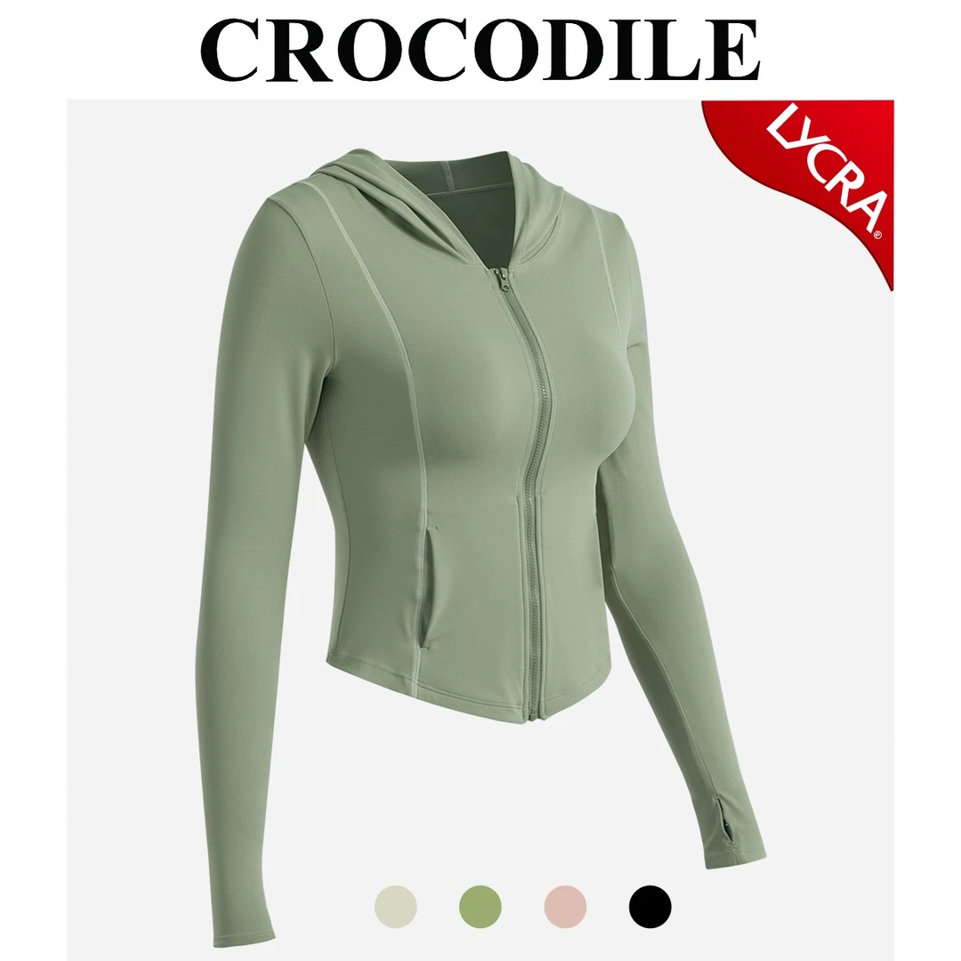 CROCODILE SINCE1952/鳄鱼恤健身紧身时尚休闲显瘦长袖DYW3C65