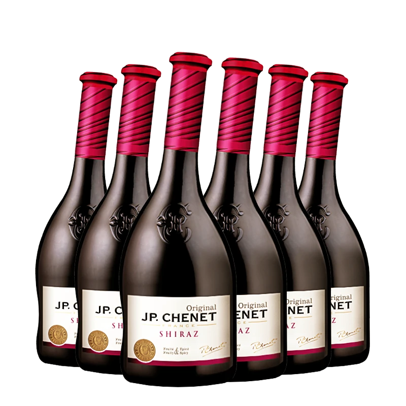 J.P.CHENET/香奈香奈西拉干红葡萄酒750ml*6整箱装