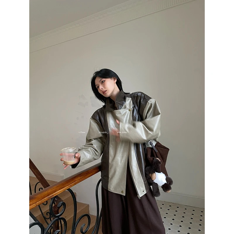 JCCC影子【羽绒相拥】可拆卸内胆皮衣羽绒外套JE4HPW11