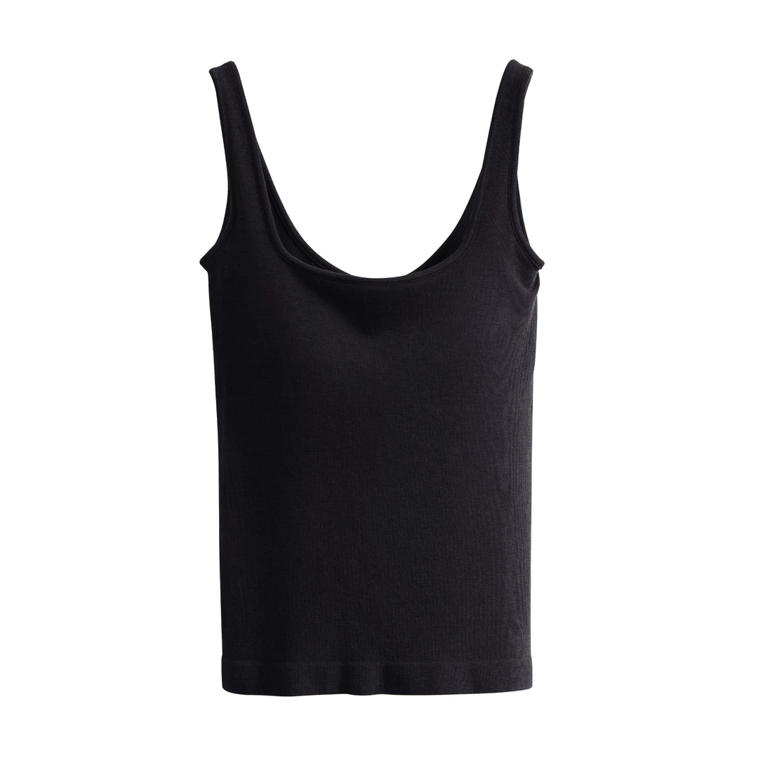 JCCC影子【暖宝宝】秋冬保暖背心一体式带胸垫吊带背心JE4JXB10