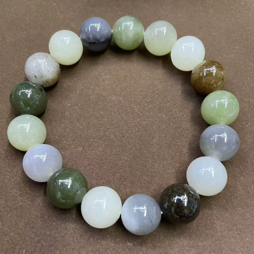 和田玉多宝k11-12手串（颜色微区多样性发货拍一发一）