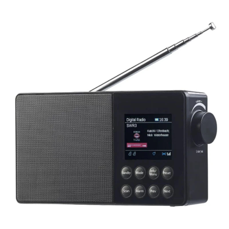 99新  便携式移动电池供电数字收音机带 DAB+FM、蓝牙和彩色显示屏