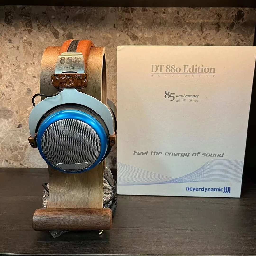 9新  beyerdynamic/拜亚 DT880【85周年纪念版】头戴式HIFI耳机