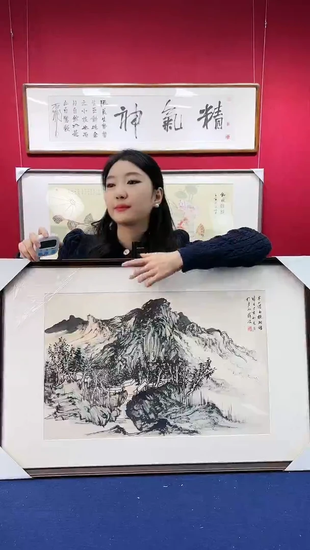 【闪购商品】绘画相瑞军 半山落白 58*88cm