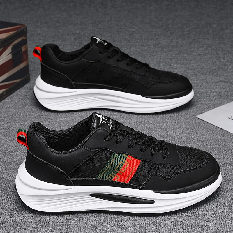 2025夏季新款男士爆款板鞋男生潮鞋休闲运动鞋子男款潮流白搭男鞋