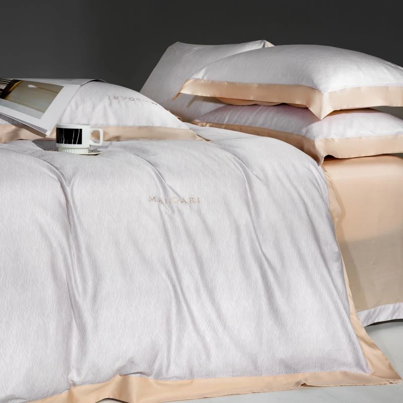 【熹微】实体款！金太阳天面缎超柔天丝棉四件套花刺绣款床品