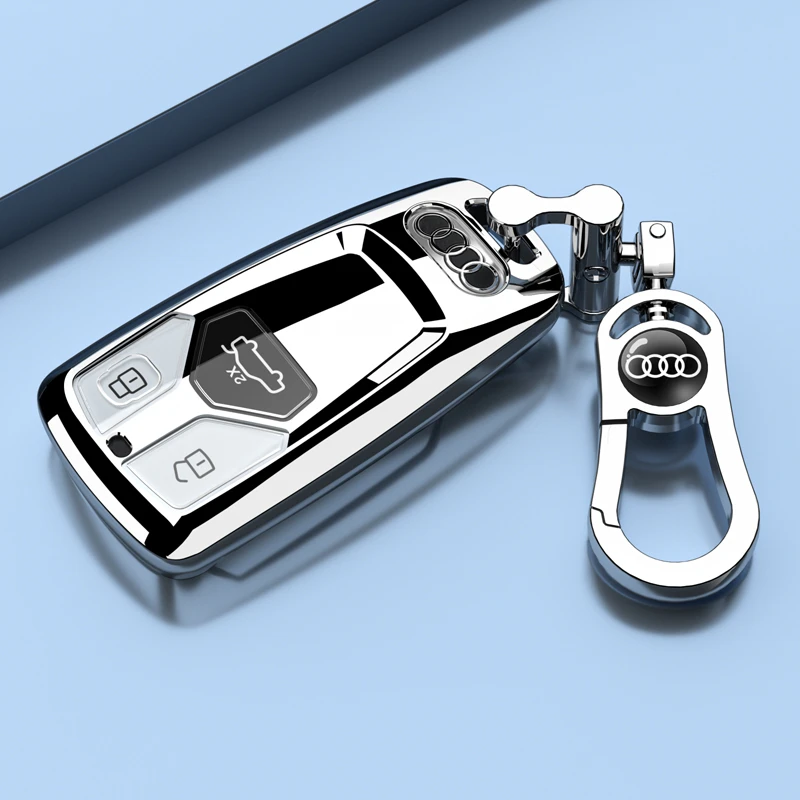 适用新款奥迪q5l钥匙套专用男女士a4l扣2022款汽车内装饰用品大全