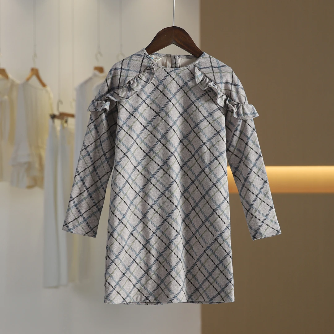 【唐长老自营】货号78898童装新款长袖连衣裙B82-20