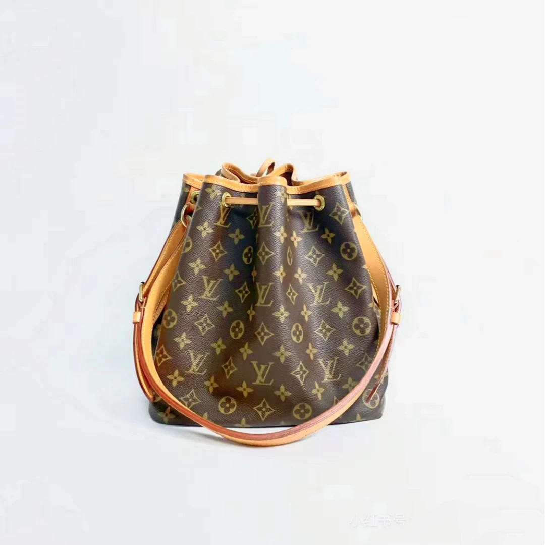 99新 LouisVuitton/路易威登  哇塞安琳/小号抽绳neo水桶