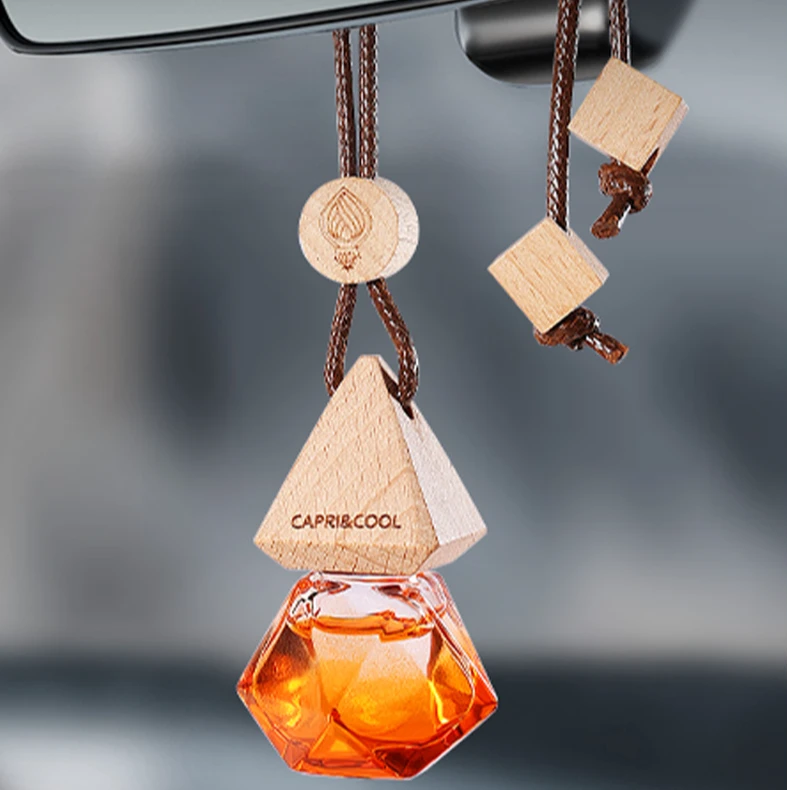 汽车香水挂件车载香薰后视镜香薰精油挂件车用除味汽车卧室香薰