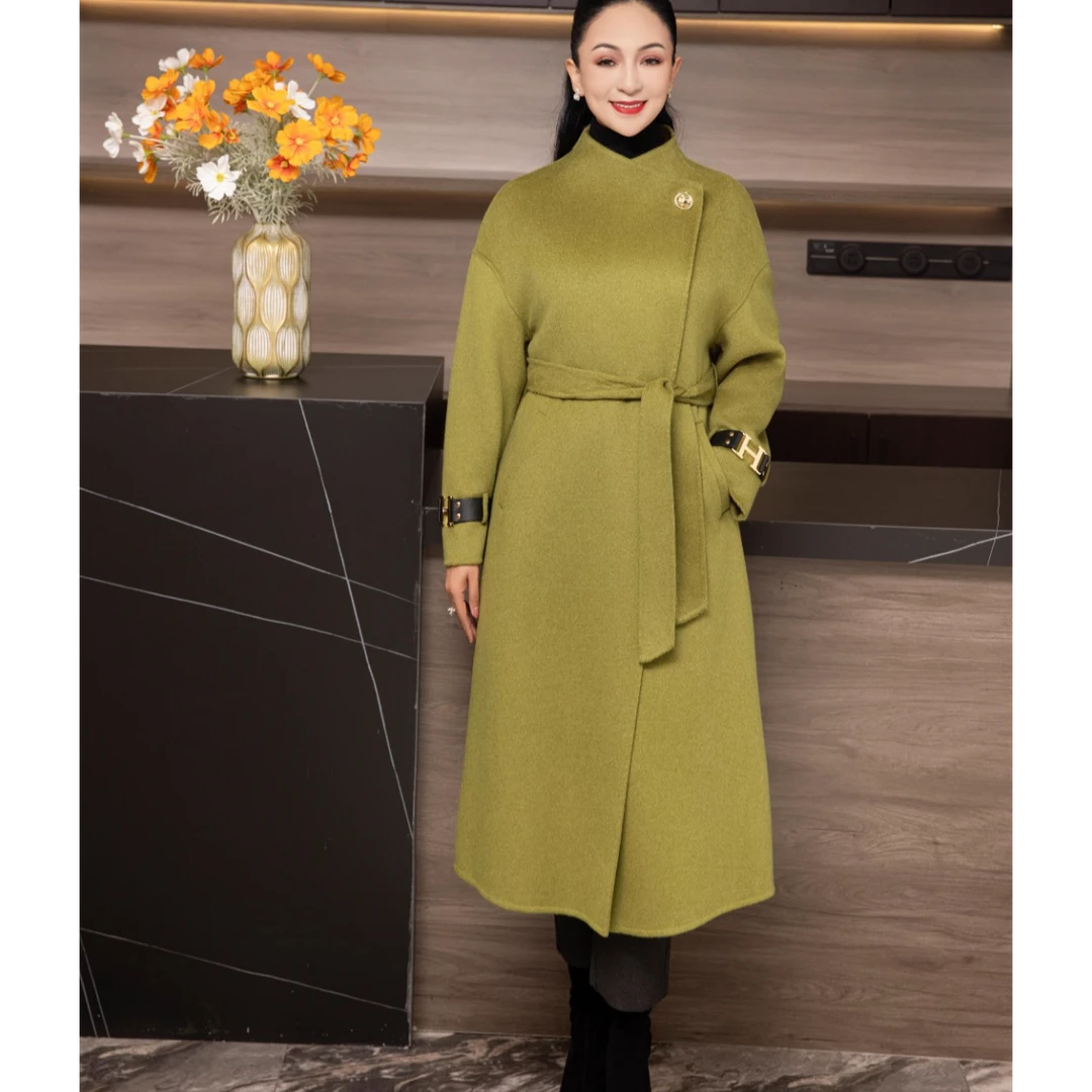 穆碧娜穆碧娜羊毛大衣