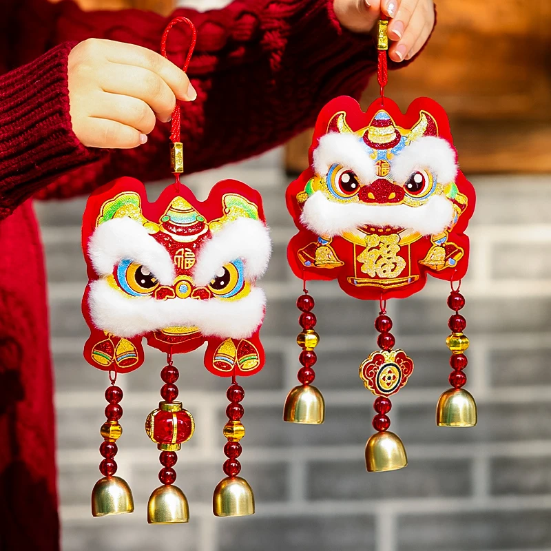 菲寻2026蛇年新年装饰福字挂件春节贺年喜庆风铃挂饰过年室内氛围