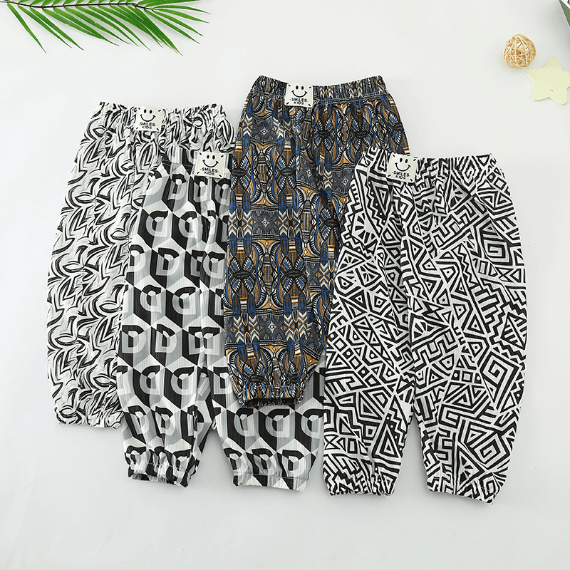 儿童冰丝防蚊裤宝宝裤子