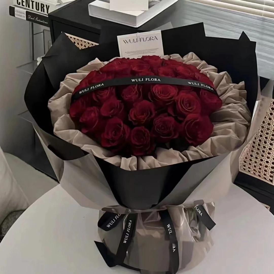 【全国市区配送】送女友生日节日鲜花红玫瑰花束同城买花送货上门