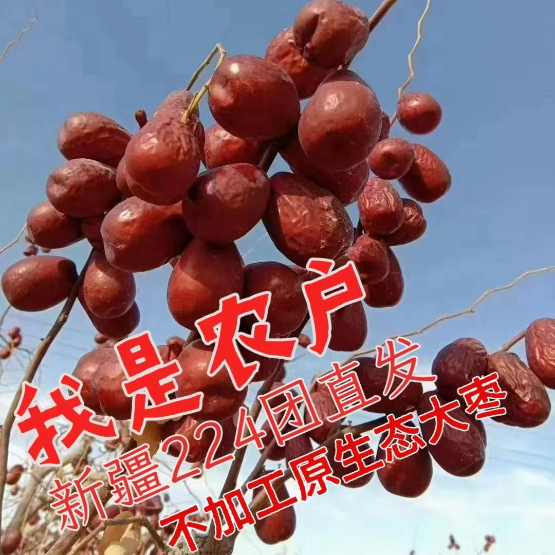 新疆和田大枣干吃煲汤泡水无清洗无加工