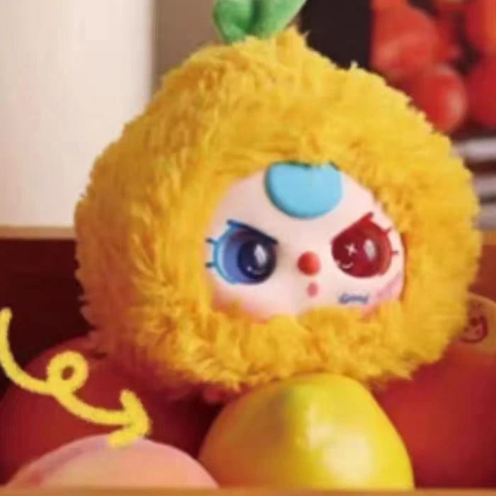 娃三岁3岁果园毛绒挂件盲盒潮玩公仔娃娃玩偶桌摆件礼物